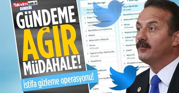 Yavuz Ağıralioğlu İYİ Parti’den istifa açıklamasıyla gündem oldu Twitter sansürü bastı! 14 Mayıs seçimi öncesi dijital siyaset mühendisliği
