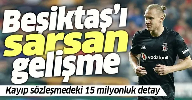 Beşiktaş’ı sarsan gelişme! İşte Vida’nın kayıp sözleşmesindeki 15 milyonluk detay
