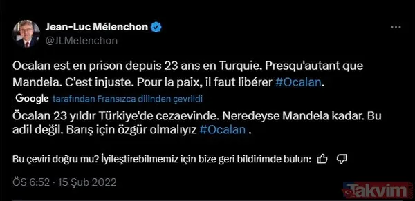 Fransa'ya Türk düşmanı lider: Jean-Luc Mélenchon terör örgütü PKK hayranı çıktı! Takvim.com.tr dosyasını açtı: Tek iyi özelliği Filistin’e destek - 10