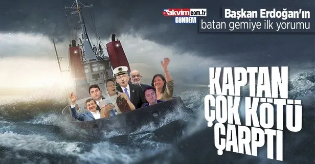 Başkan Erdoğan’dan CHP’deki ’değişim’ kavgasına ilk yorum: Kaptan ne yaptıysa gemi şu anda bordasından çok kötü çarptı