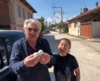 Erdal Özyağcılar yolunu şaşırdı: Hayranından mavi yumurta hediyesi