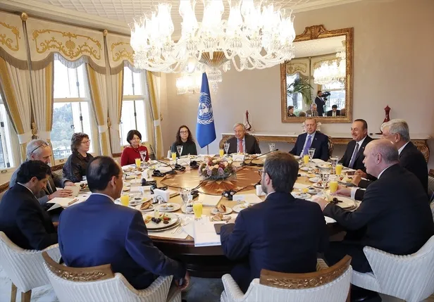 Son dakika: Başkan Erdoğan, BM Genel Sekreteri Guterres'i kabul etti-2