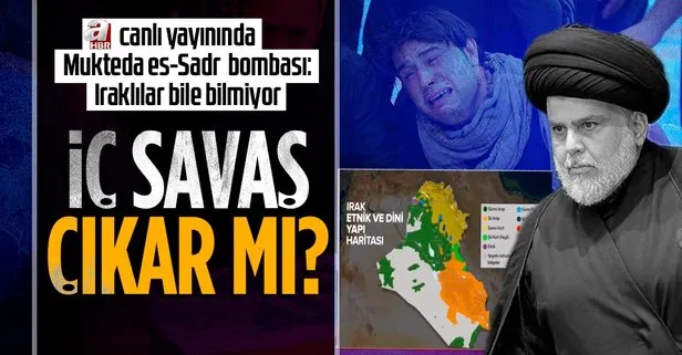 Irak’ta siyasi kaos! Canlı yayında Mukteda es-Sadr bombası: Siyasetten 9. kez çekildi buna inanırsam asıl saf ben olurum