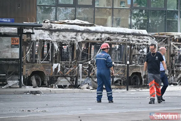 Fransa alev alev! 17 yaşındaki çocuğun polis tarafından öldürülmesi ülkeyi karıştırdı: Macron geri adım atmıyor - 40