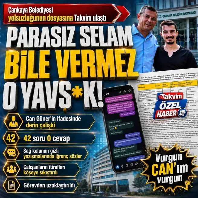 CHPli Hüseyin Can Günerin ifadesinde derin çelişki... İhale düğümünü çözen itiraflar! Parasız selam bile vermez Y..şak: Görevinden uzaklaştırıldı
