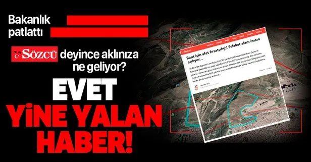 Cevre Ve Sehircilik Bakanligi Ndan Sozcu Gazetesi Nin Izmir De Aktif Fay Hatti Uzerine Konut Yapilacak Iddiasina Yalanlama Takvim