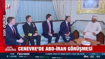 Cenevre'de ABD - İran görüşmesi