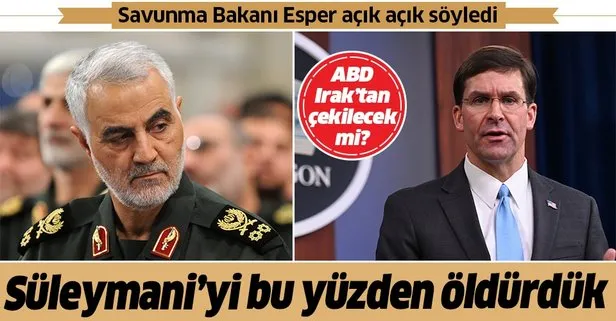 ABD'den flaş Süleymani açıklaması