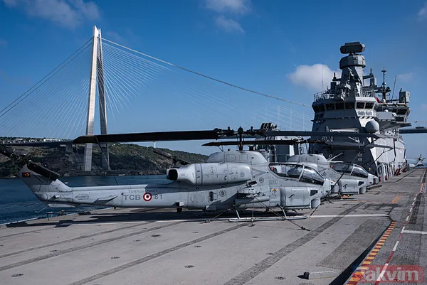 Preveze Deniz Zaferi’nin 486’ncı yıl dönümü: TCG Anadolu ve 15 savaş gemimiz İstanbul Boğazı'ndan geçti - 10