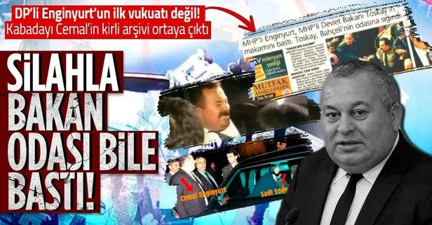 DP’li Cemal Enginyurt’un ilk vukuatı değil! Arşiv görüntüleri ortaya çıktı: Silahla bakan odası bile bastı