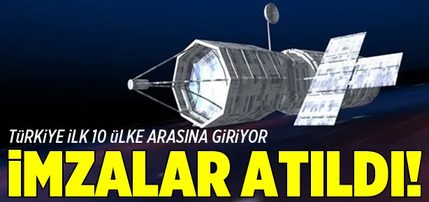 İlk Milli Uydu’da imzalar atıldı