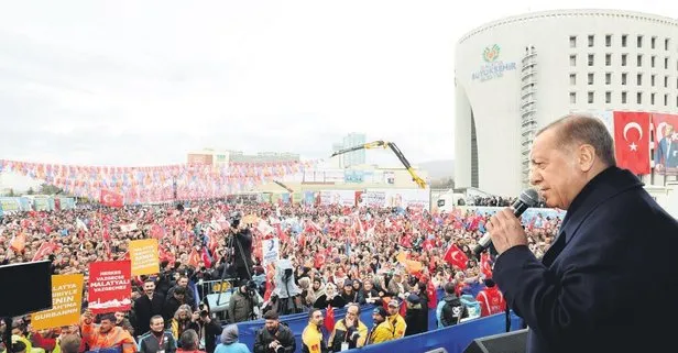 Başkan Erdoğan, Malatya’daki mitingde coşkulu kalabalığa seslendi!