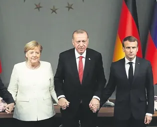 Başkan Erdoğan, Londrada Johnson, Merkel ve Macron’la bir araya gelecek