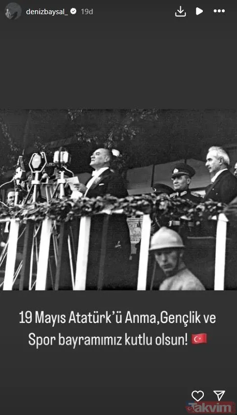 Ünlü isimlerden 19 Mayıs Atatürk'ü Anma, Gençlik ve Spor Bayramı paylaşımları! Müge Anlı, Emre Altuğ, Melis Sezen, Mine Tugay... - 11
