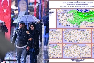 Pastırma sıcakları yağışı aratacak! Bugün sağanak kuzeyi vuruyor! MGM’den 4 ile sarı kodlu uyarı! 10 gün boyunca...