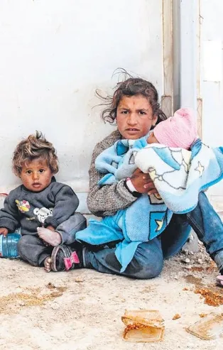 Terör örgütü PKK/ YPG’nin kontrolündeki El-Hol kampında çocuk katliamı