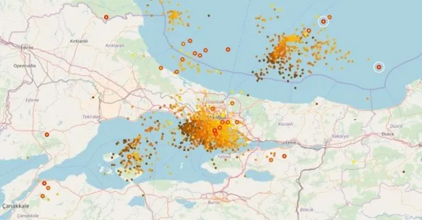 İstanbul’da dakikada 34 şimşek çaktı