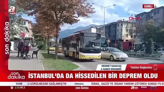 MARMARA'DA ŞİDDETLİ DEPREM!