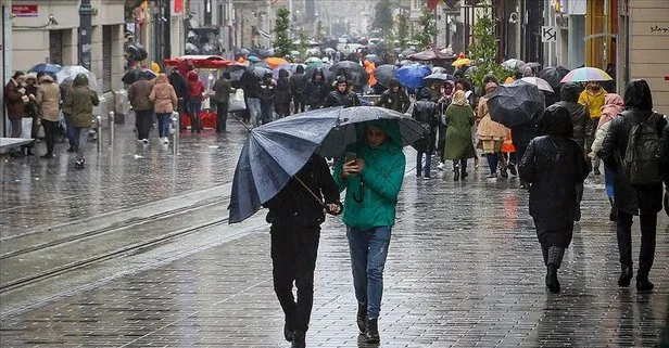 İstanbul ve birçok il için sağanak uyarısı!