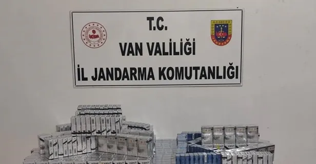 Van’da kaçakçılığa geçit yok! 2 bin 192 paket kaçak sigara ele geçirildi