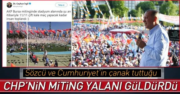 CHPnin Erdoğan yalanı güldürdü