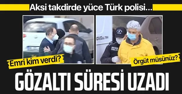 Emekli amirallerin gözaltı 4 gün süresi uzatıldı