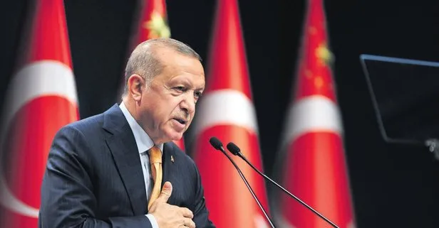 Başkan Recep Tayyip Erdoğan'dan Cezayir dönüşü Netanyahu'ya sert tepki: Pılını pırtısını toplayıp gidecek