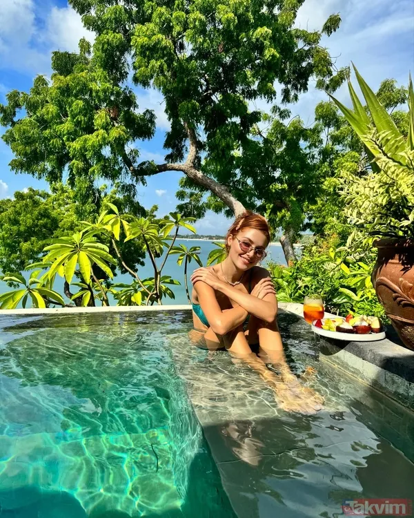 Arzu Sabancı’nın gelini Nazlı Sabancı ile tatile çıkmıştı! Hakan Sabancı ile aşk yaşayan Hande Erçel’den ‘müstakbel eltiye’ veto! - 19