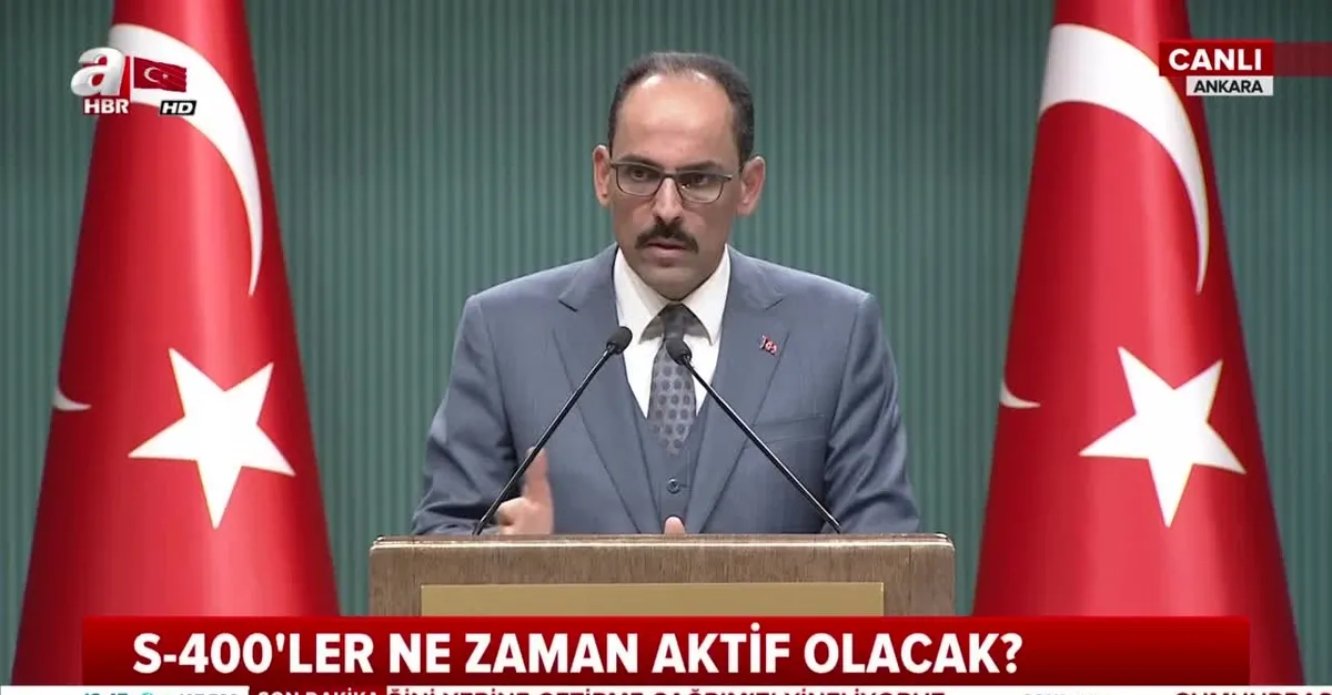 S-400'ler ne zaman aktif hale gelecek? Cumhurbaşkanlığından flaş açıklama
