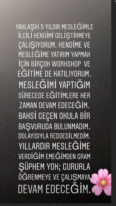 Hande Erçel sınıfta kaldı iddialarına sosyal medyadan cevap verdi-5