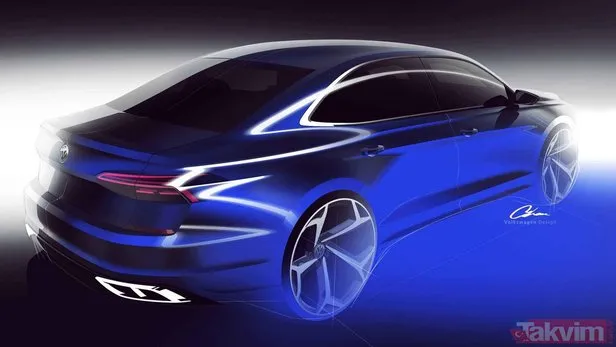 2019 Volkswagen Passat ortaya çıktı! İşte yeni Passat'ın ilk görselleri
