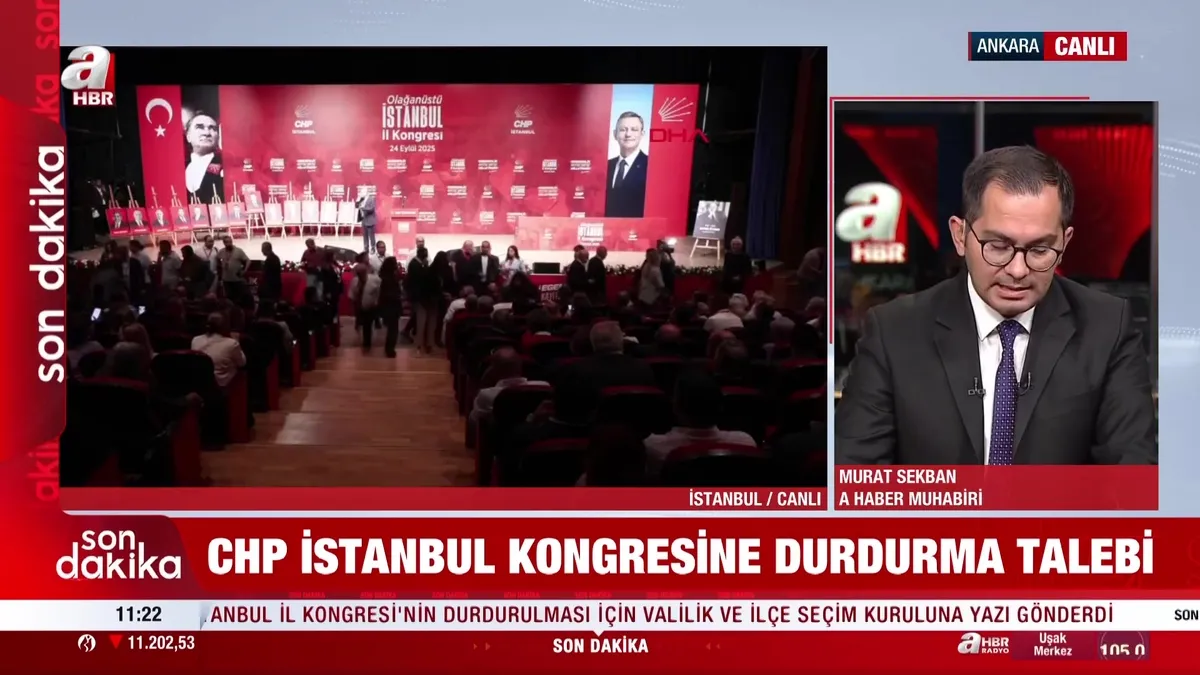 CHP İstanbul İl Kongresi’ne mahkeme freni!