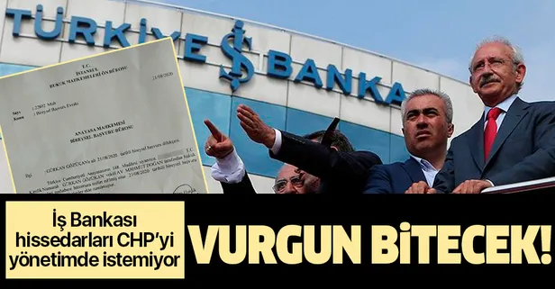 İş Bankası hissedarları CHP’yi banka yönetiminde istemiyor! "İş Bankası - CHP ilişkisi sonlandırılmalı"