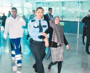 Rus yolcu sinir krizi geçirdi