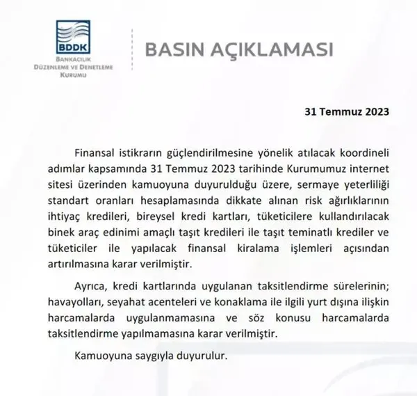 bddk-yeni-duzenlemeyi-duyurdu-kredi-kartiyla-taksitli-harcamalara-sinirlama-1690829030936.jpeg BDDK yeni düzenlemeyi duyurdu: Kredi kartıyla taksitli harcamalara sınırlama-2