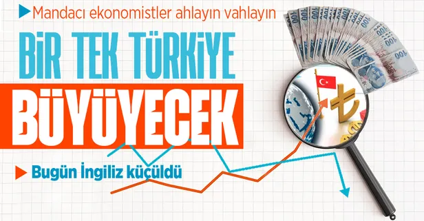 İngiliz ekonomisi de küçüldü! Bir tek Türkiye farklı...