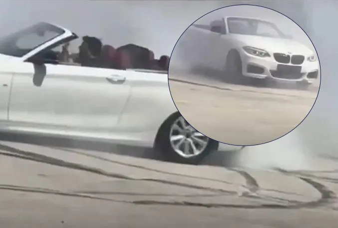 Düğün konvoyunda drift terörü!