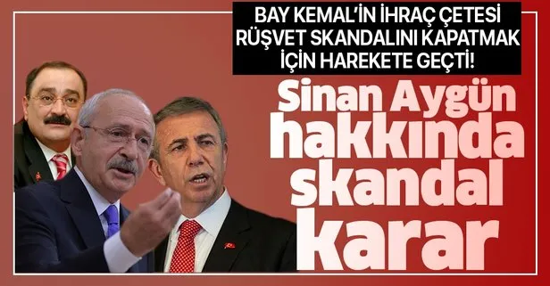 CHP'den flaş Sinan Aygün kararı!