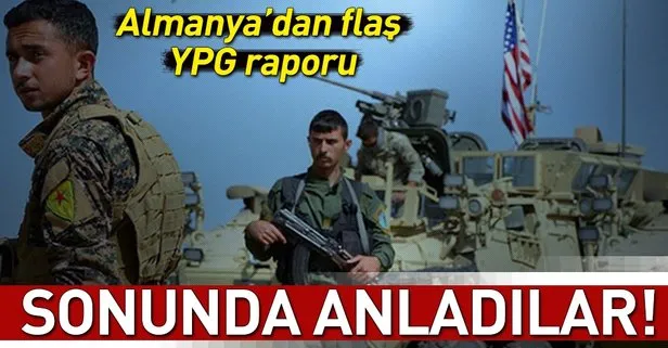 Almanya YPG’nin PKK’nın uzantısı olduğunu kabul etti