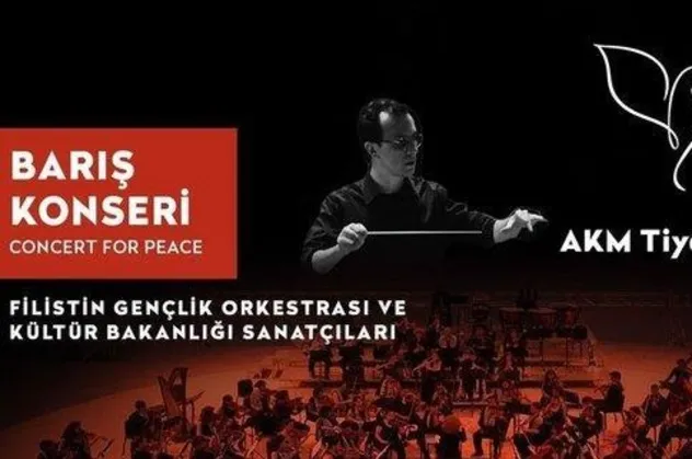Filistin Gençlik Orkestrası ve CSO sanatçıları 'Barış Konseri'nde bu akşam AKM'de izleyiciyle buluşacak!