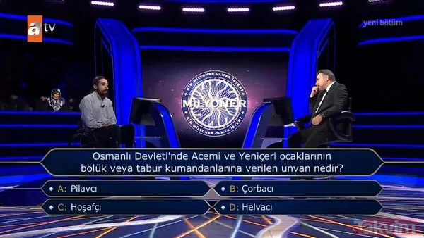 Kim Milyoner Olmak İster'e hikayesiyle damga vuran yarışmacı! 300 bin TL'lik Osmanlı sorusunda bakın ne yaptı - 30