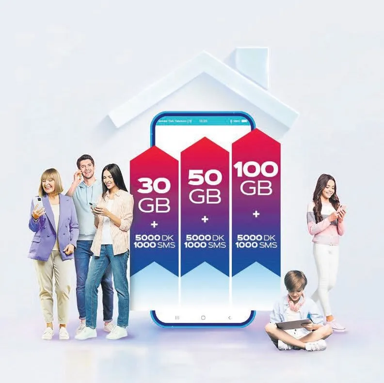 Mobilde İnternet kotaları artıyor!