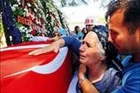 Gözyaşları sel oldu