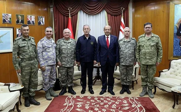 Bakan Akar'dan çok net 'Kıbrıs' mesajı: Müsaade etmeyiz-4