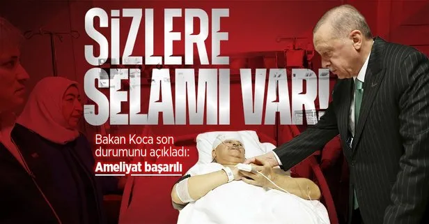 Başkan Erdoğan kaza geçiren Binali Yıldırım’ı hastanede ziyaret etti