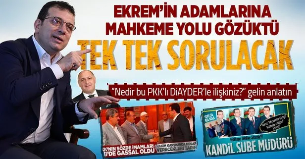 PKK bağlantılı DİAYDER davasında dikkat çeken karar! İBB daire başkanları Yavuz Saltık ve Nilüfer Taşkın dinlenecek