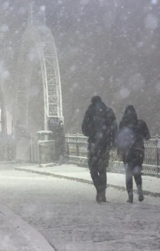 İstanbul'da kar yağışı etkili oluyor