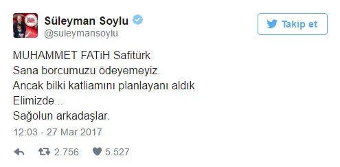Bakan açıkladı! O hain elimizde-1