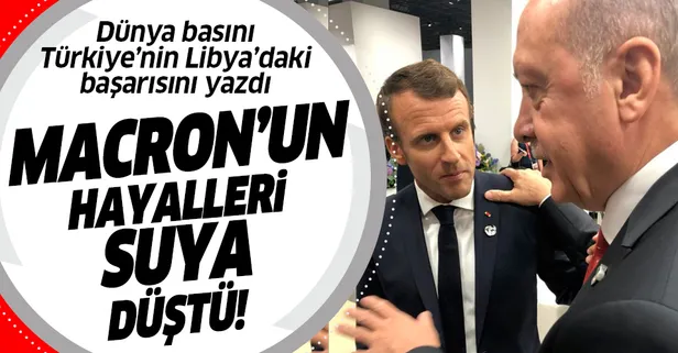 Bloomberg, Türkiye'nin Libya'daki başarısını yazdı! "Türkiye, Macron’un hayallerini suya düşürdü"