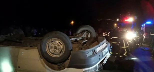 Son dakika: Van’da kaçak göçmenleri taşıyan minibüs devrildi! Yaralılar var-1